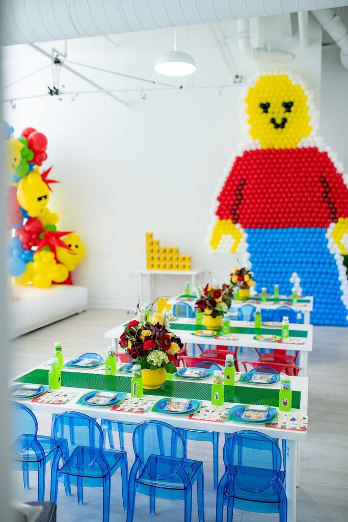 Bug and Lego Themed Birthday Party; children's party and event planner based in Raleigh, North Carolina; Little Raleigh Party