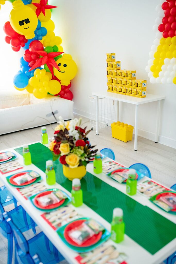 Bug and Lego Themed Birthday Party; children's party and event planner based in Raleigh, North Carolina; Little Raleigh Party