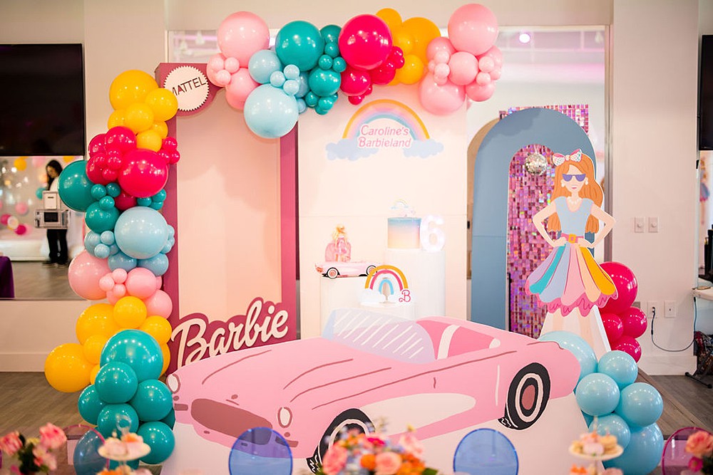 Malibu Barbie Birthday Party; children's party and event planner based in Raleigh, North Carolina; Little Raleigh Party