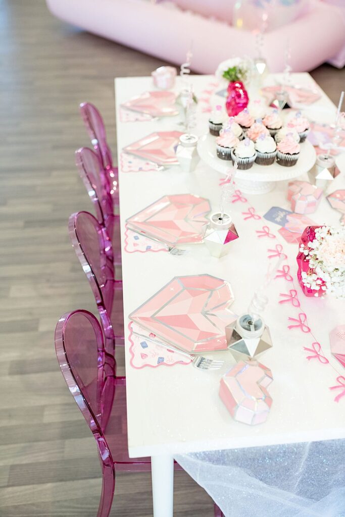 raleigh nc kid party planner ; valentines day theme